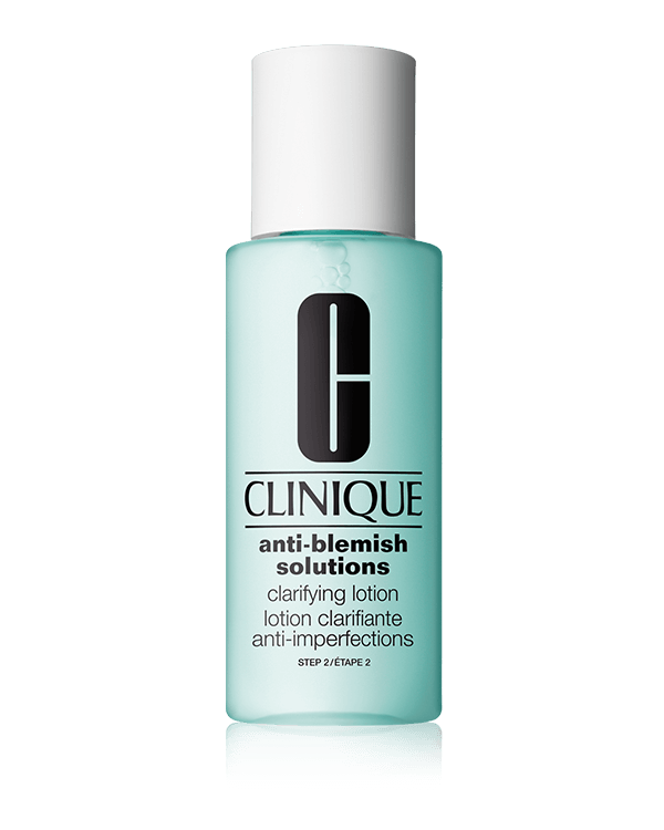 Anti-Blemish Solutions Clarifying Lotion, Medicated formula exfoliates, reduces excess oil that can lead to breakouts.